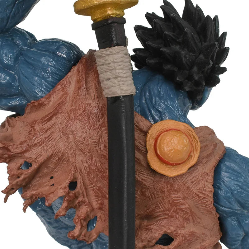 19cm One Piece Figure Nightmare Monkey D Luffy Figurine Toys PVC Action Figures Luffy Collectible Model Ornaments Doll Xmas Gift