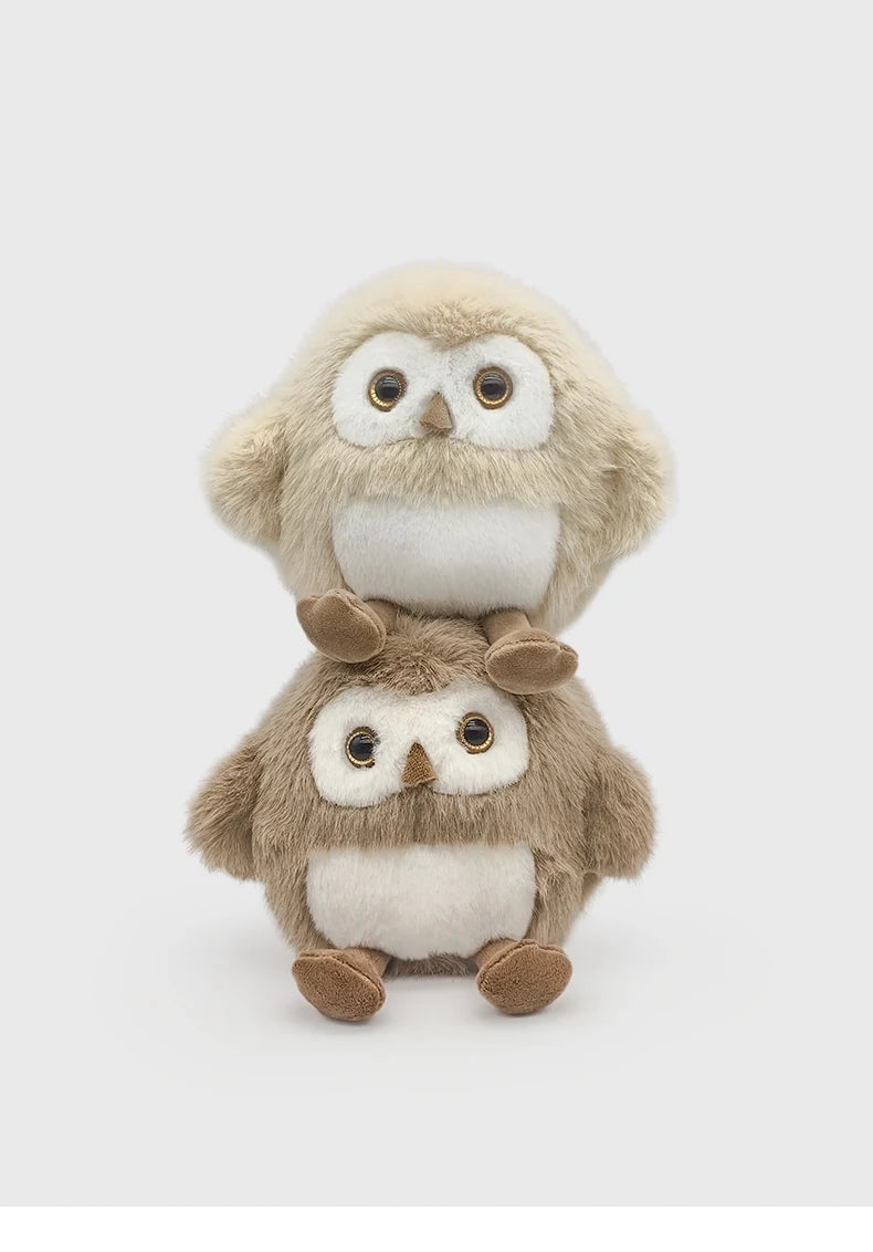 Anime Jellycat Owl Plush Toys Tyto Alba Kawaii Stuffed Doll Soft Bird Room Decor Owl Plushies Ideal Birthday Gift for Kids