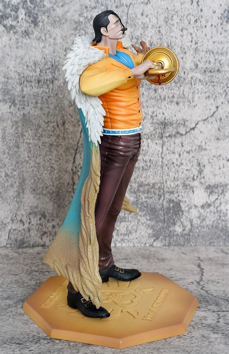 Anime One Piece Sir Crocodile Battle Ver. PVC Action Figure Statue Collectible Model Kids Toys Doll Gifts 29CM