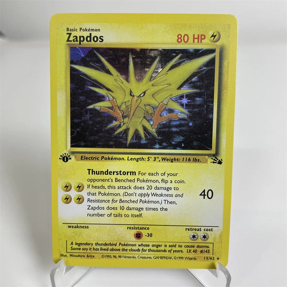 Holographic PKM Collection Cards PTCG Proxy Card Blue Core Paper Card Kids PKM Vaporeon/SnorlaxDragonite/Blastoise