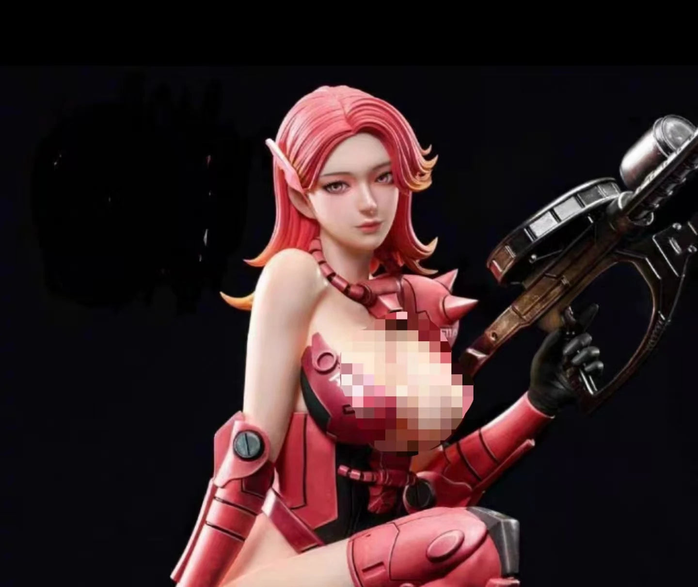 29cm Anime surrounding two-dimensional beautiful girl statue Sack girl Zaku machine girl Gundam machine girl hand model gift