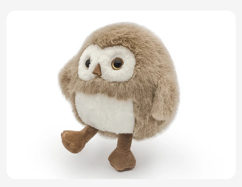Anime Jellycat Owl Plush Toys Tyto Alba Kawaii Stuffed Doll Soft Bird Room Decor Owl Plushies Ideal Birthday Gift for Kids