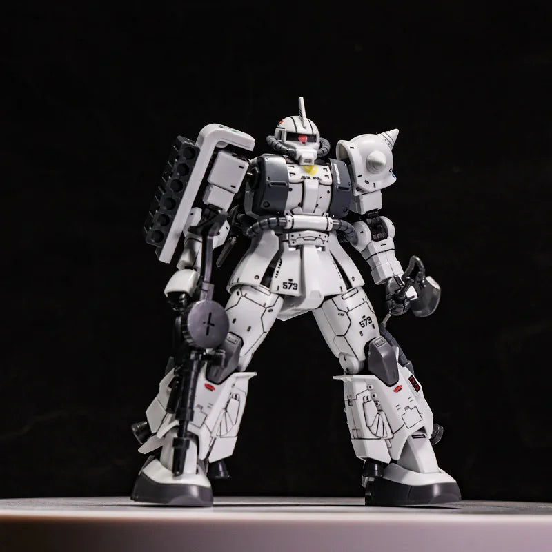 ZAKU Warrior GTO White Devil And ZEONO ZGMF-1000 HG1/144 Assemble The Model Action Figure Ornament Toy Gift Collectible