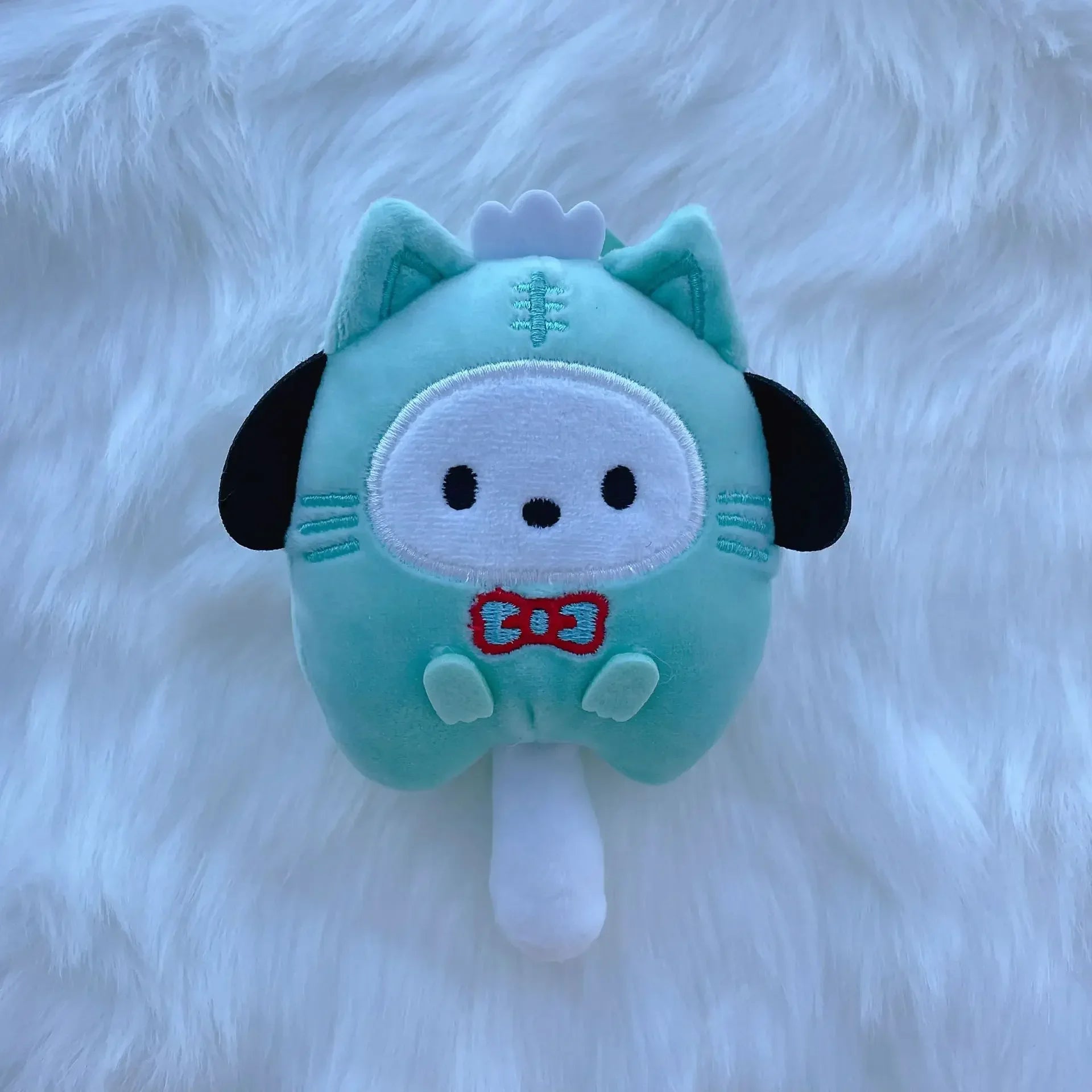 Sanrio Kuromi Cinnamoroll Melody Plush Toy Doll Anime Kawaii Doll Pendant Collection Children's Birthday Festival Gift