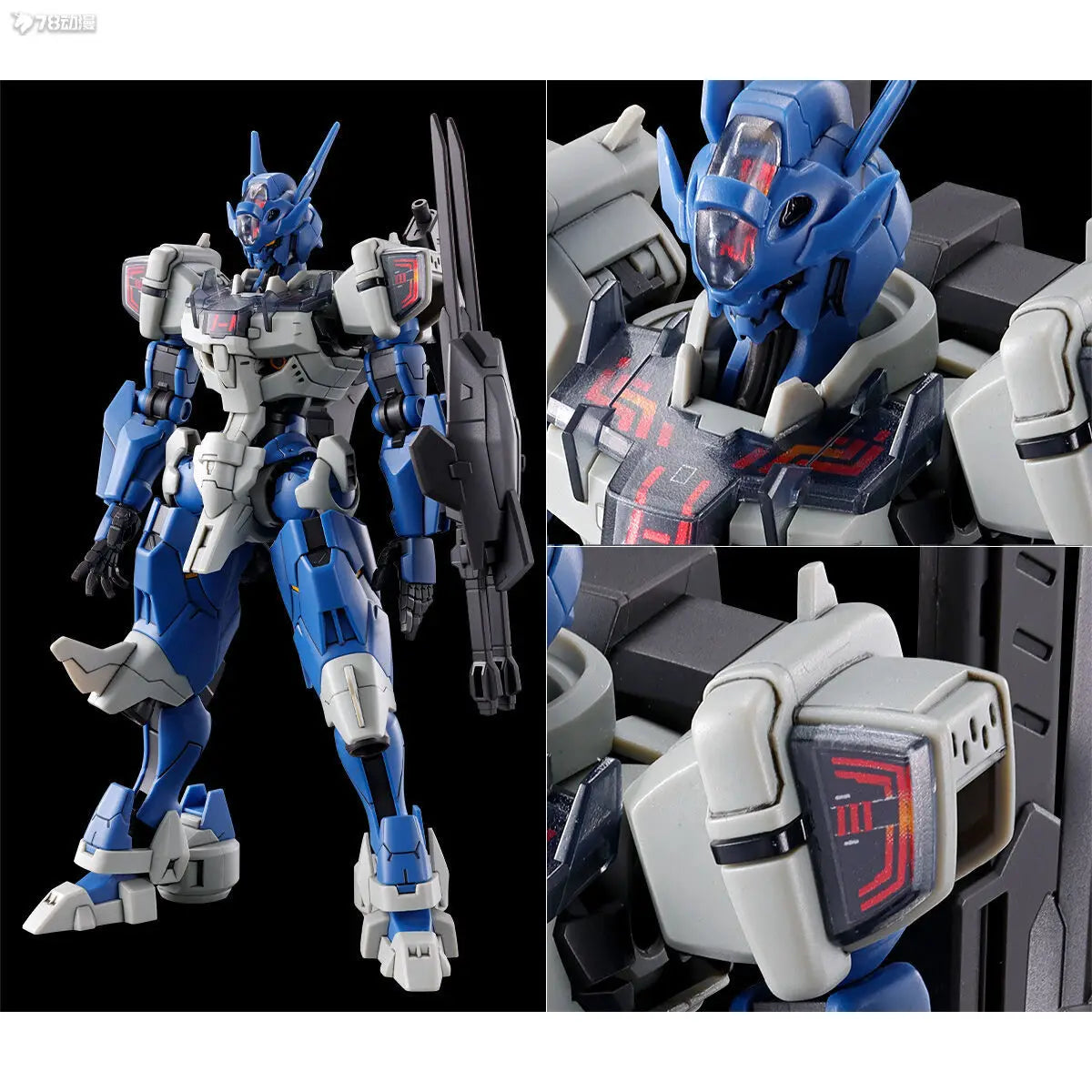 Bandai Original MODEL KIT GUNDAM HG PB 1/144  AERIAL LFRITH HEINGRA Anime Action Figure Assembly Model Toys Gifts for Boys