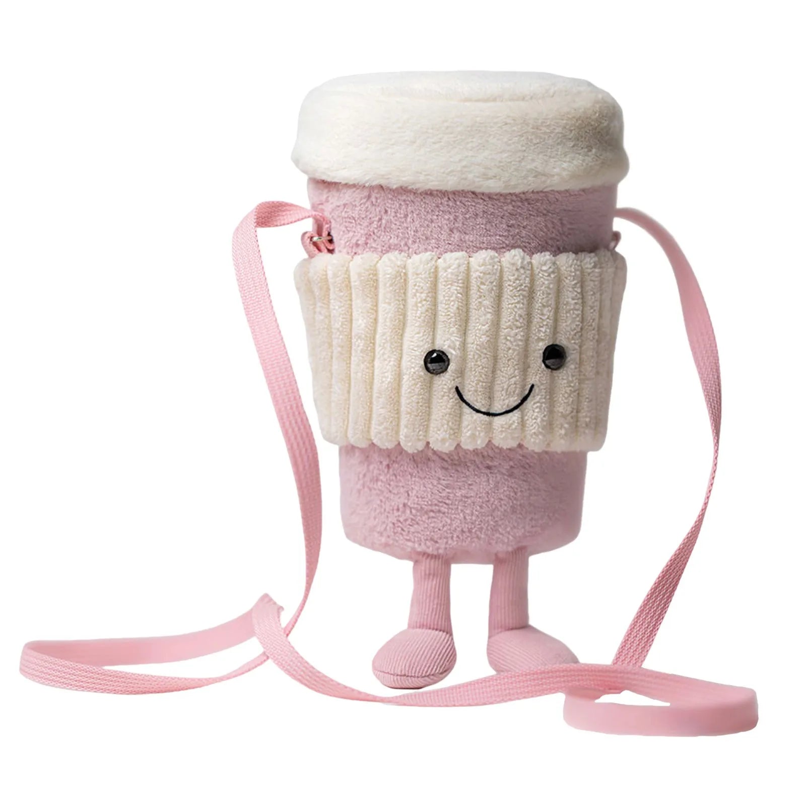 2 Colors Coffee Milk Tea Bag, Women's Messenger Bag Plush Bag, Fashion Cute, Accompanying Toy Cup Set, Girls Festival Gifts