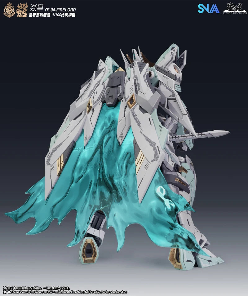 SNAA MG 1/100 Firelord YR-04 Particle Awakening Assembly Model Kit Action Figures Plastic Model Toy Customized