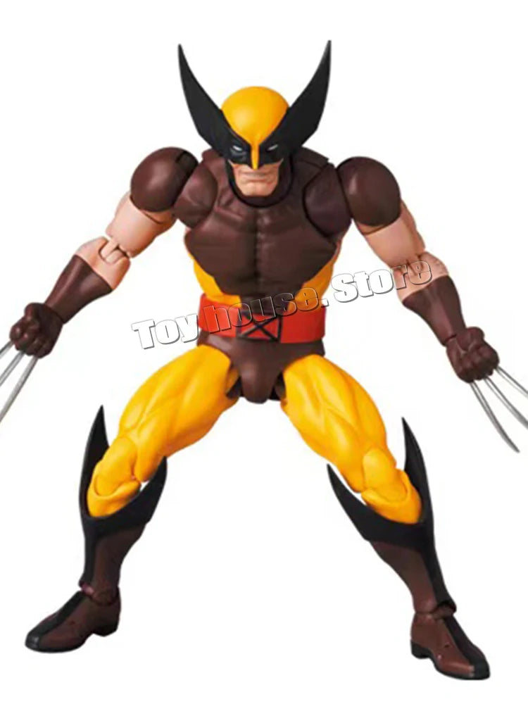 In-Stock Ct Toys Wolverine Mafex 138 Figure Brown Comic X-Men Action Figure Shf Anime Figurine Ko Model Kid Toy Christmas Gift