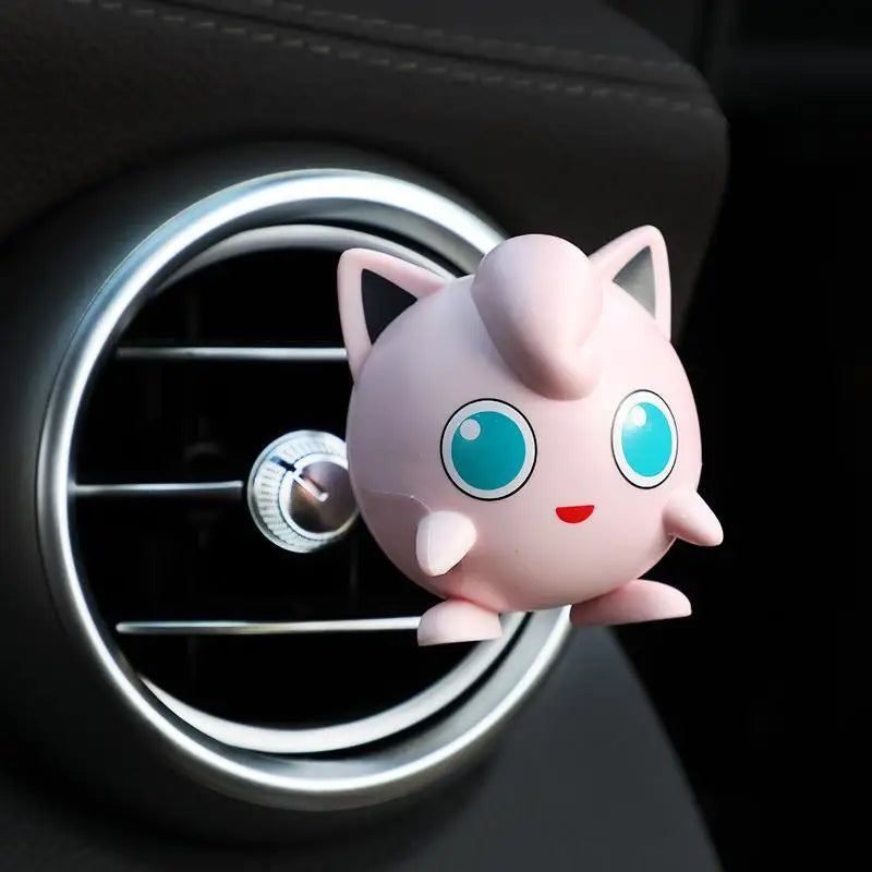 Anime Pokemon Cartoon Pikachu Psyduck Action Figures Car Air Outlet Perfume Clip Decor Auto Air Freshener Interior Accessories