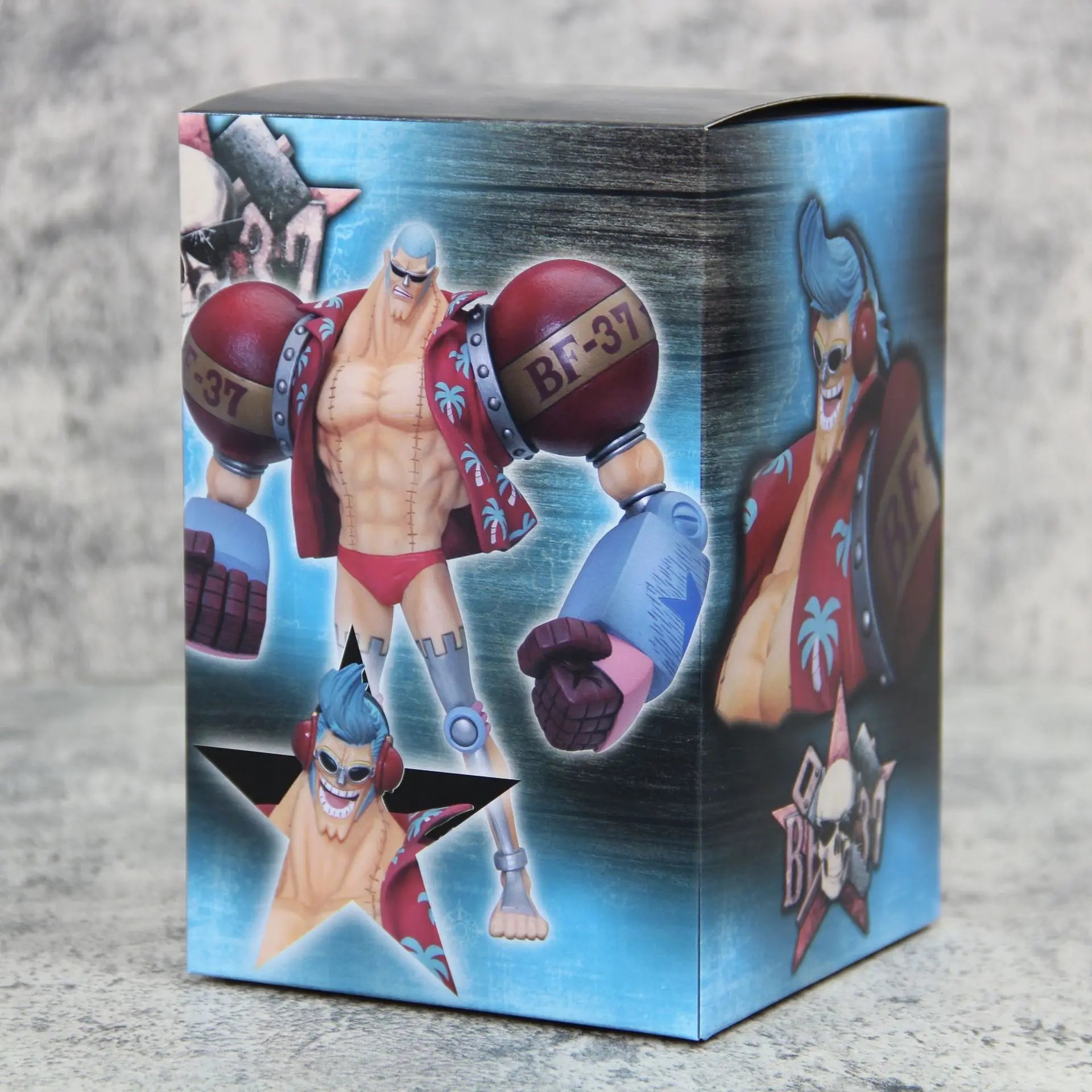 18cm Anime One Piece Figure Gk Franky Action Figures Double Head Interchangeable Pvc Collectible Ornaments Decoration Toy Gifts