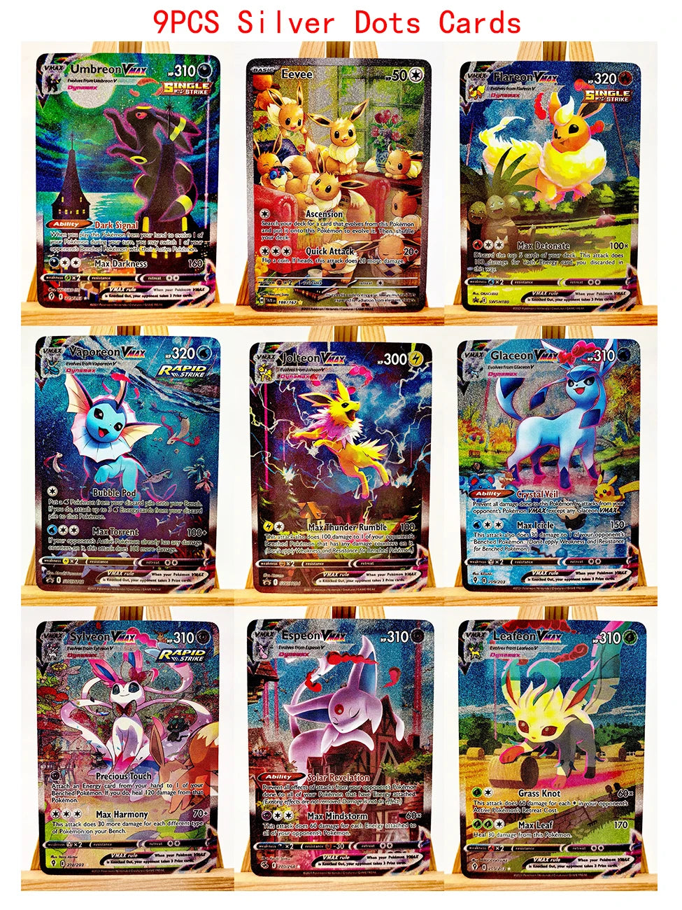 Umbreon Eevee Sylveon Leafeon Glaceon Toys Hobbies Hobby Collectibles Game Collection Anime Cards