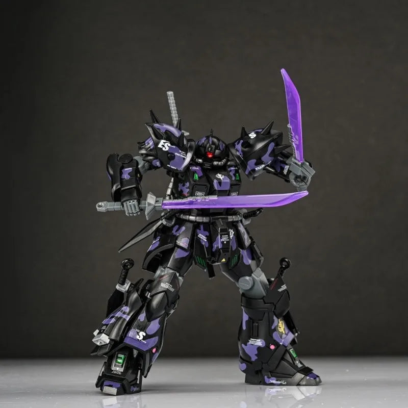XYS Dark Night Camouflage MS-08TX N 1/144 King of Chopsticks Backpack Water Sticker Figures Assembled Model Toy Collection Gift