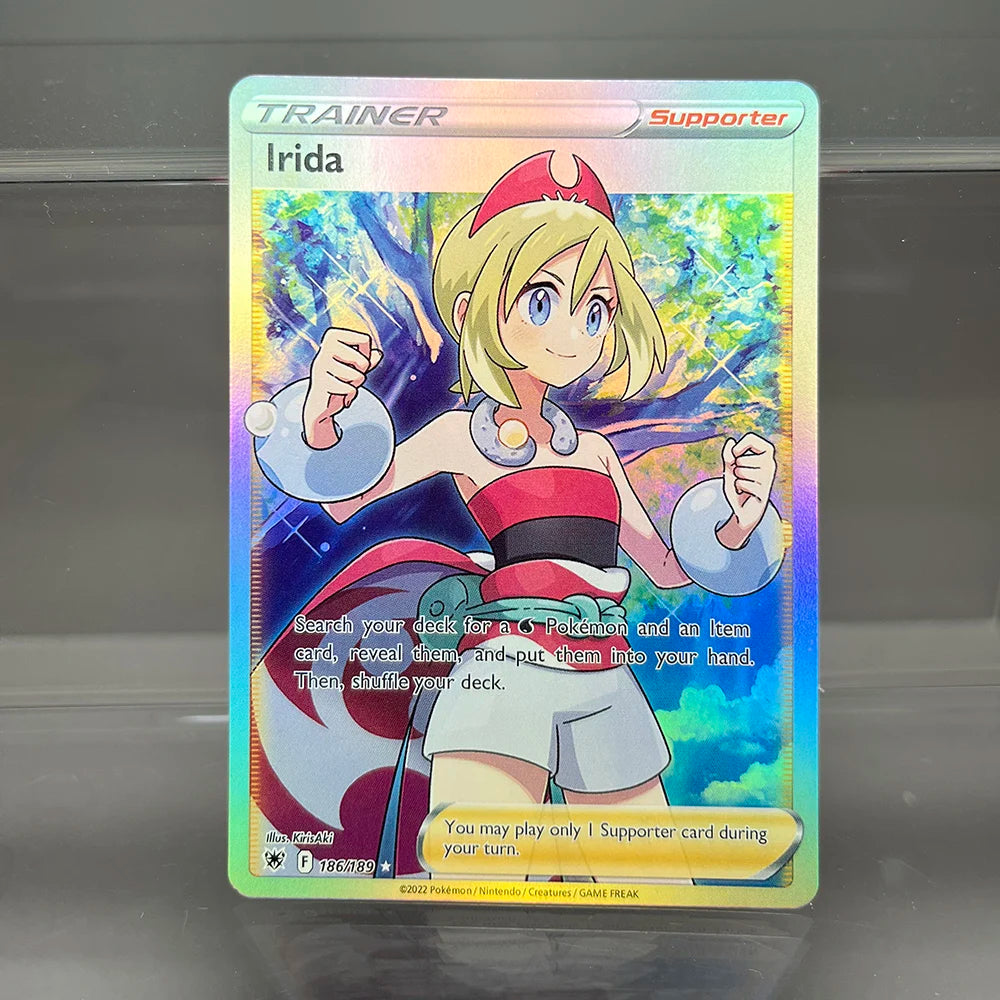 Pokémon Holographic Single Cards Lilligant Leafeon Dragonite Machamp Foil Game Collection Cards PTCG Proxy Cards Kids Toys