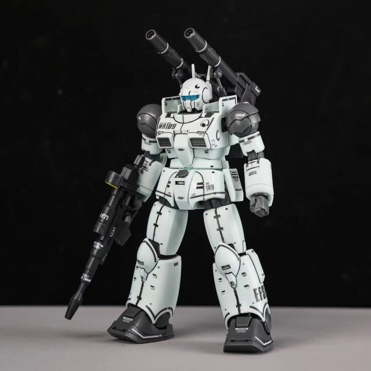NEW HG 1/144 GAOKE RX-77-02 GTO Guncannon White Color Assembly Model Kit Action Figures Plastic Model Kits Toy Custom Gift