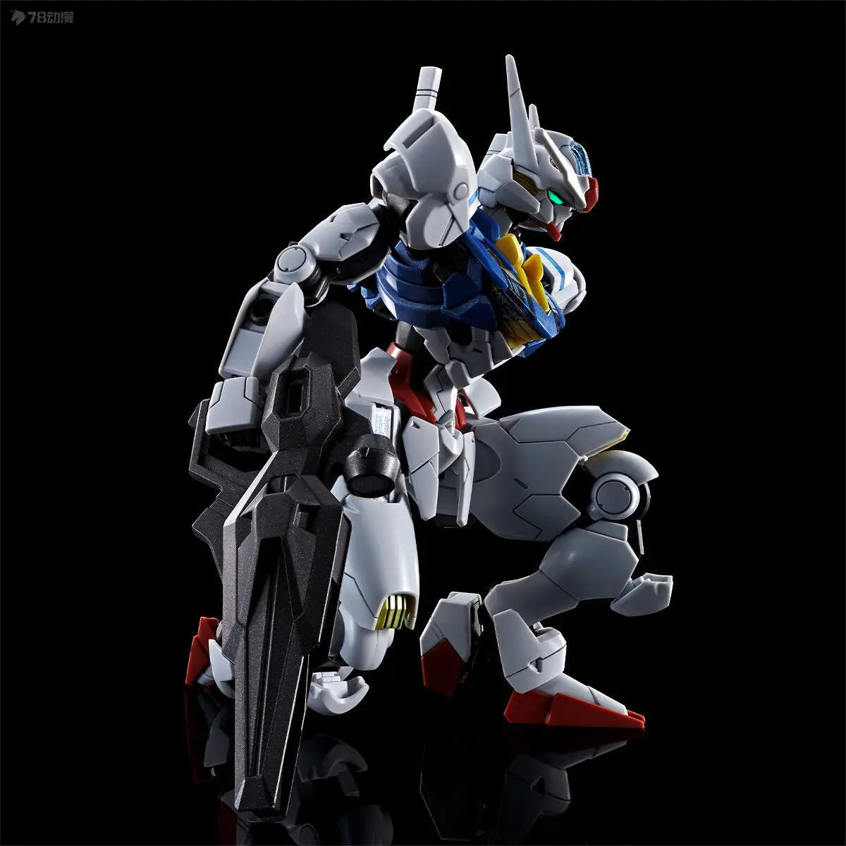 Bandai Original MODEL KIT GUNDAM HG PB 1/144  AERIAL LFRITH HEINGRA Anime Action Figure Assembly Model Toys Gifts for Boys