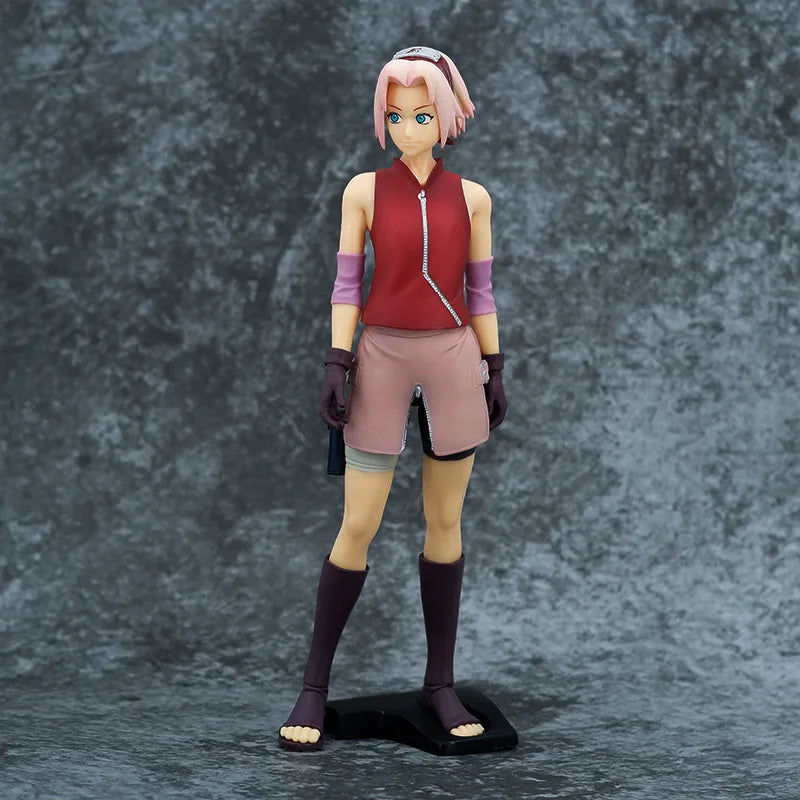 Naruto Figure Anime Shippuden Haruno Sakura Action Figure Standing Position Collection Toy For Christmas Gift 27cm