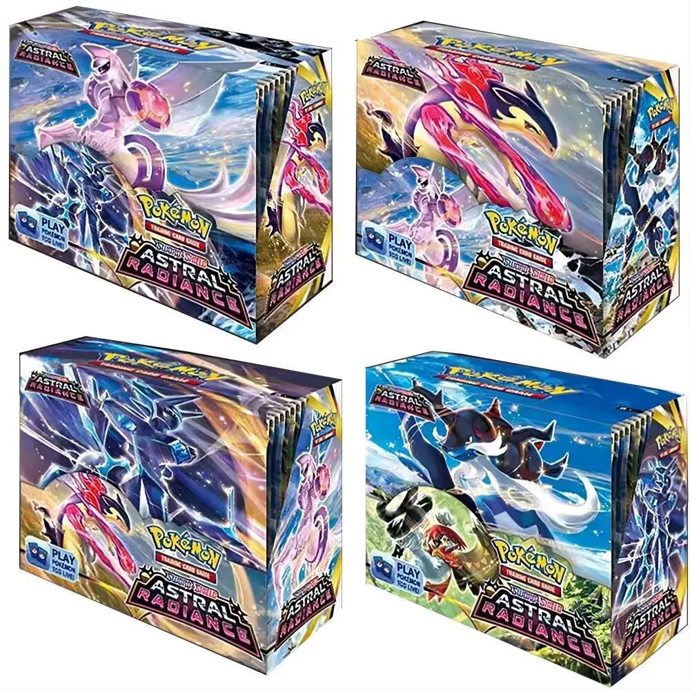 324/360 Pcs/Set Pokemon Card SCARLET&VIOLE 151 Prismatic Evolutions PALDEAN FATES English Booster Battle Transaction Card