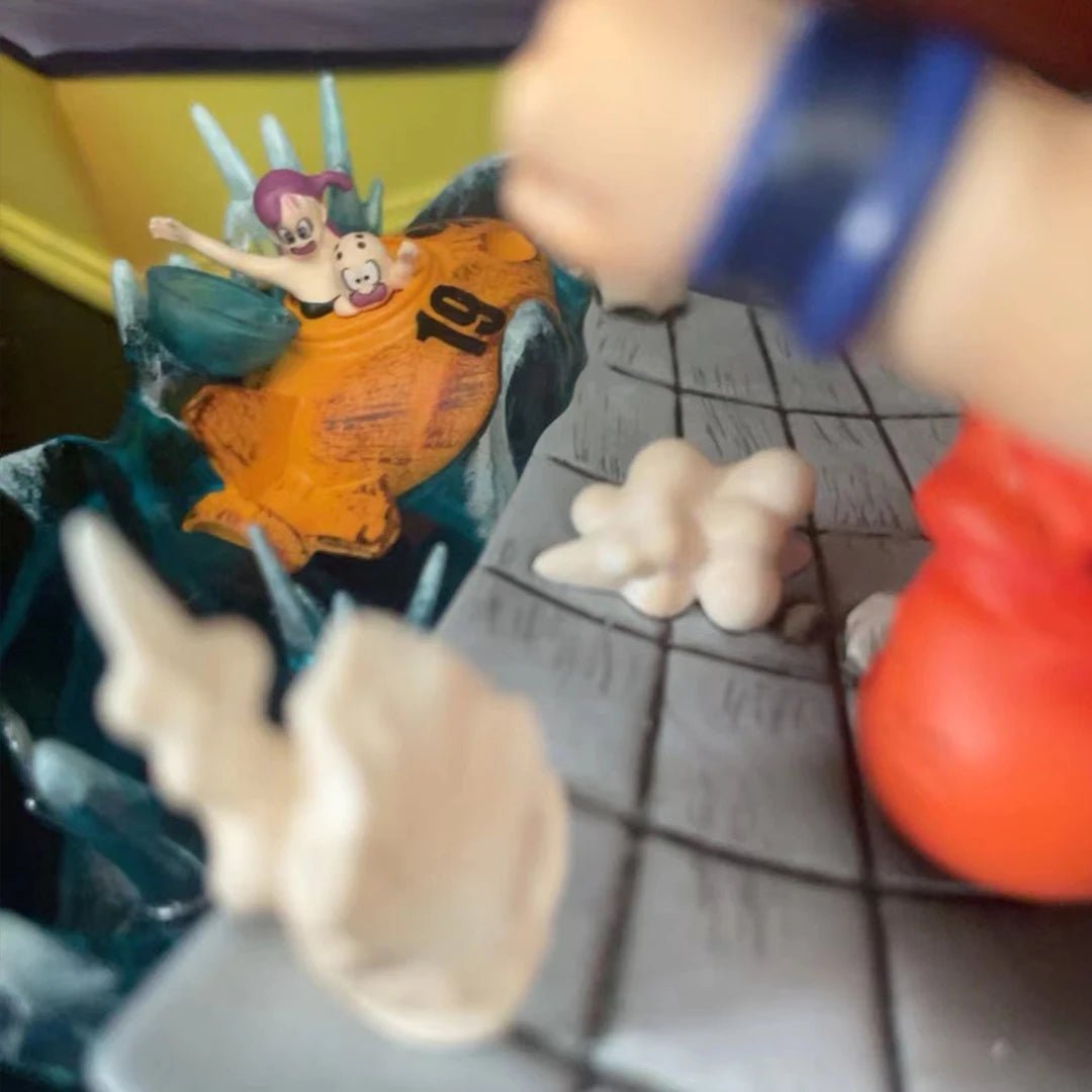 Dragon Ball Anime Kid Goku Figure Son Goku Eat Mouse Pvc Statue Action Figures Collectible Model Toys For Kids Gifts