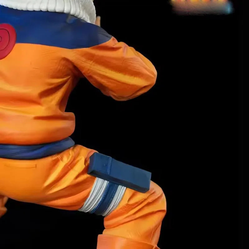 Naruto Anime Figure 18cm Uzumaki Naruto Action Figurine Battle Scene Collect Pvc Statue Model Boy Ornament Toys Gift