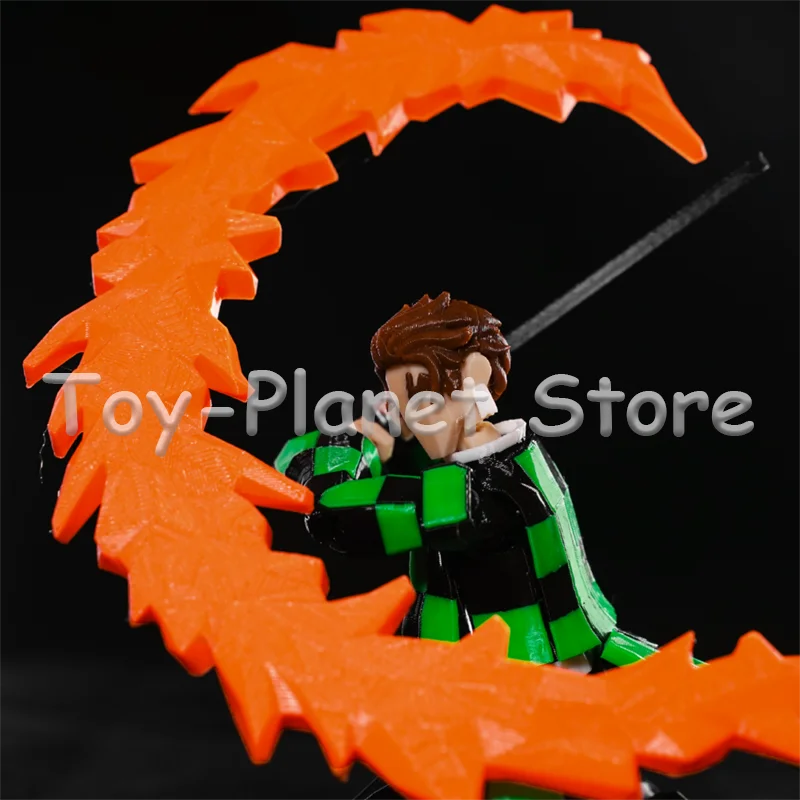 In Stock 3d Printed Demon Slayer Kamado Dummy 13 Tanjirou Multi-Jointed Shapeshift Action Figures Mannequin Custom Gifts Toys
