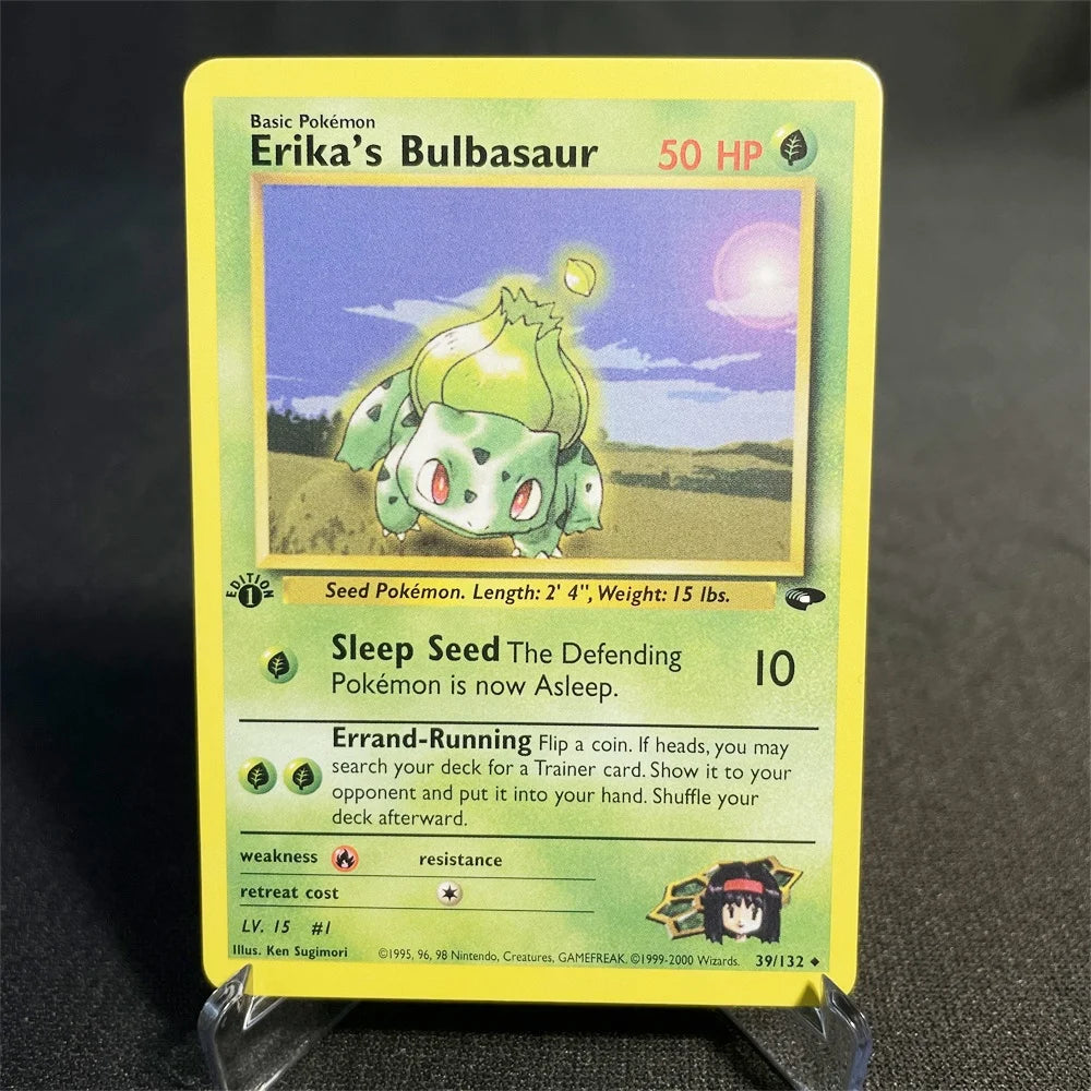 Pokémon Cards Foil Flash Card Neo Destiny Series Celebi Dark Donphan Light Flareon Collection Cards Model Toy Gifts Proxy Card
