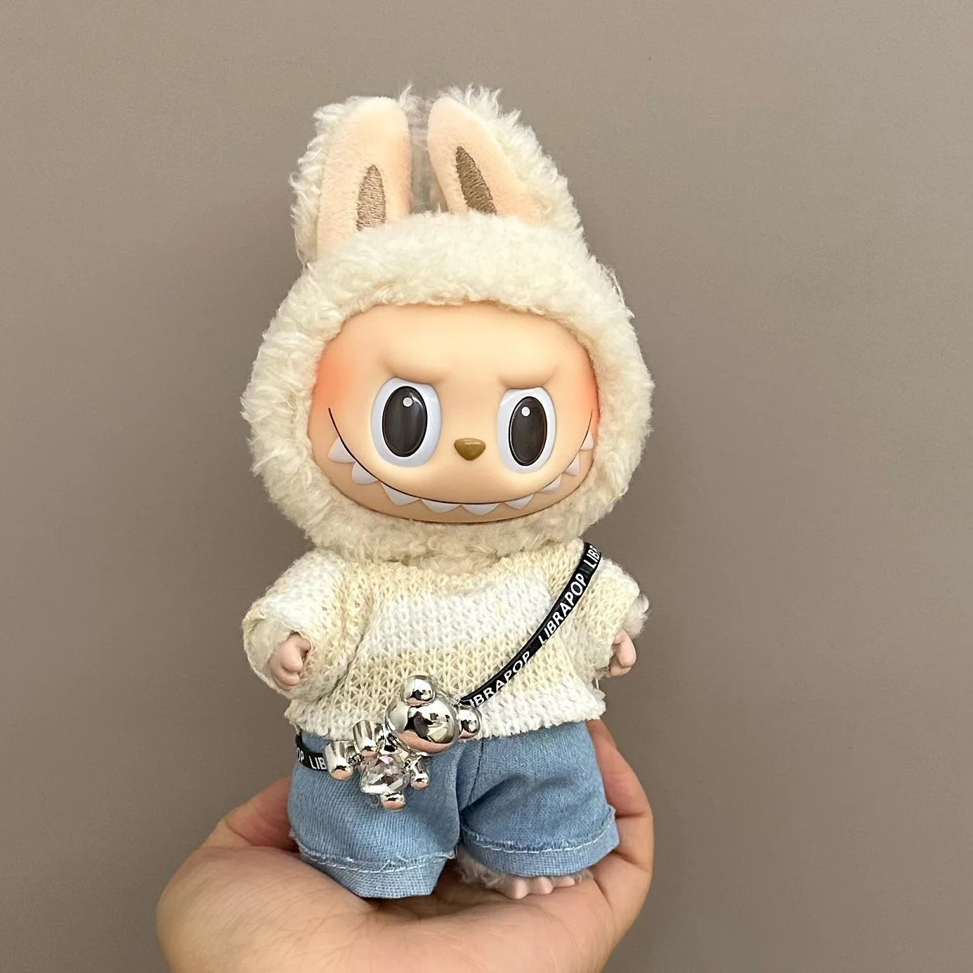 Labubu Baby Clothes 17cm Labubu Cloth Clothes Blind Box No Doll Skirt Set Cute Dress Changing Toys Cross border Wholesale