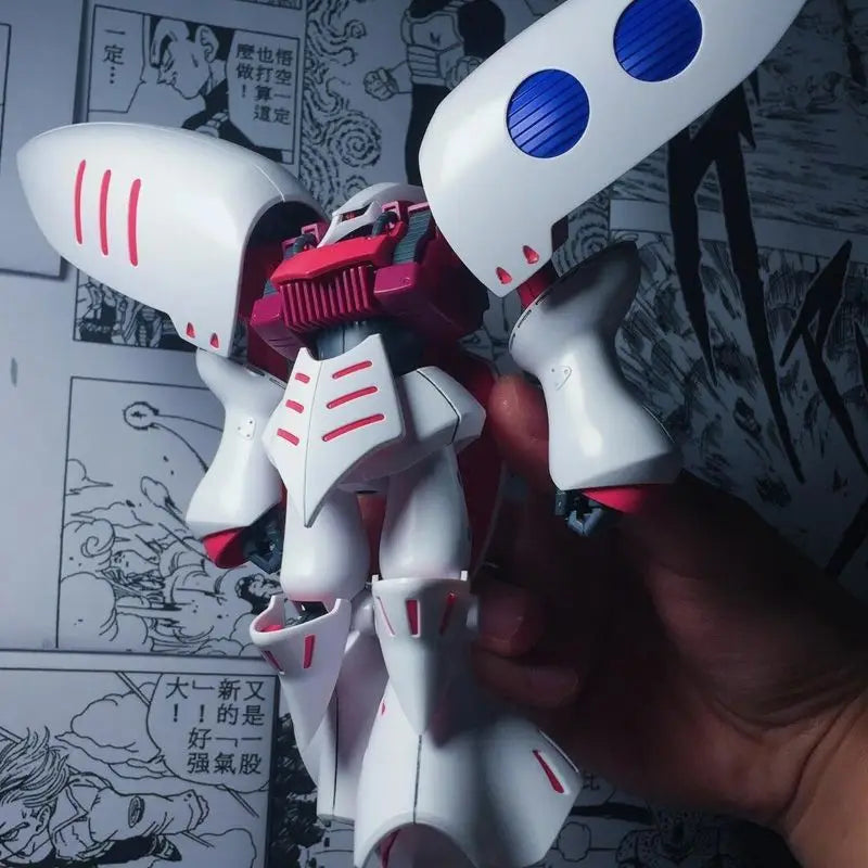 JMS Qubeley Mark-Ⅱ Elpeo Ple Special Machine HG 1/144 AMX-004-2 Assembling Mech Model Kit Action Figure Kids Toy Decorative Gift