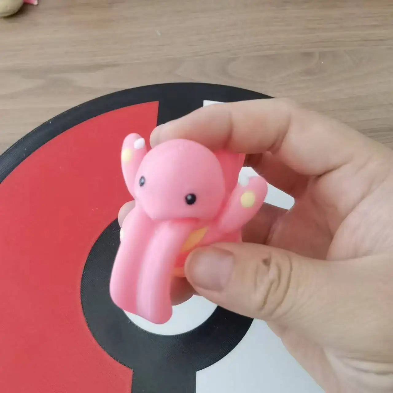 Pokemon Anime Figures Lickitung Proportion World 1:20 Diy 3d Printing Cute Cartoon Character Desktop Model Kids Birthday Gifts