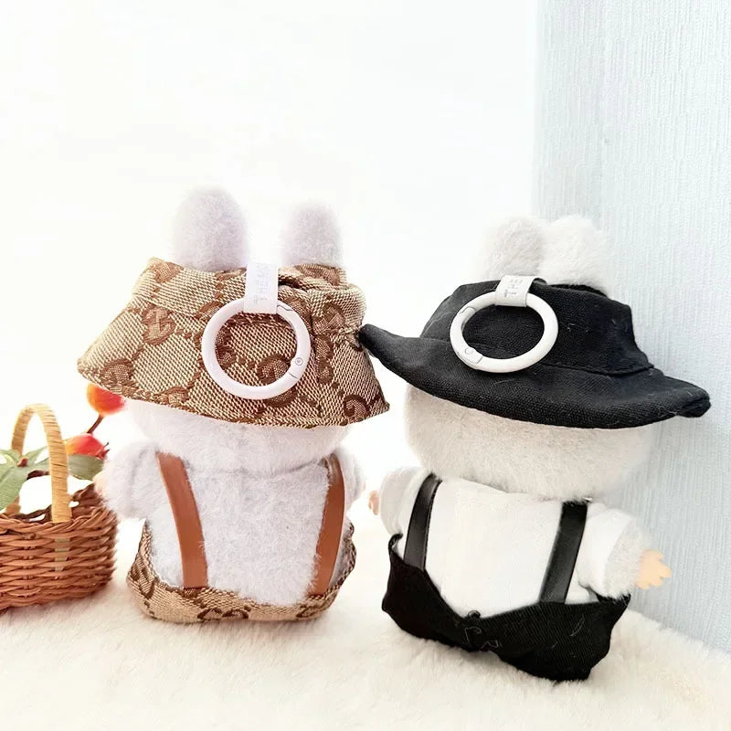 Anime Labubu Doll Clothes Fashion Overalls Labubu Idol V1 V2 Dolls Clothing Accessories 15/17cm Plush Doll Universal In stock