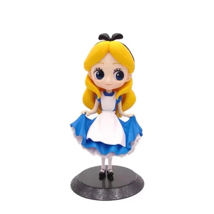 16cm Disney Alice in Wonderland Action Figure Anime Decoration PVC Collection Figurine Toy Model for kid girl gift