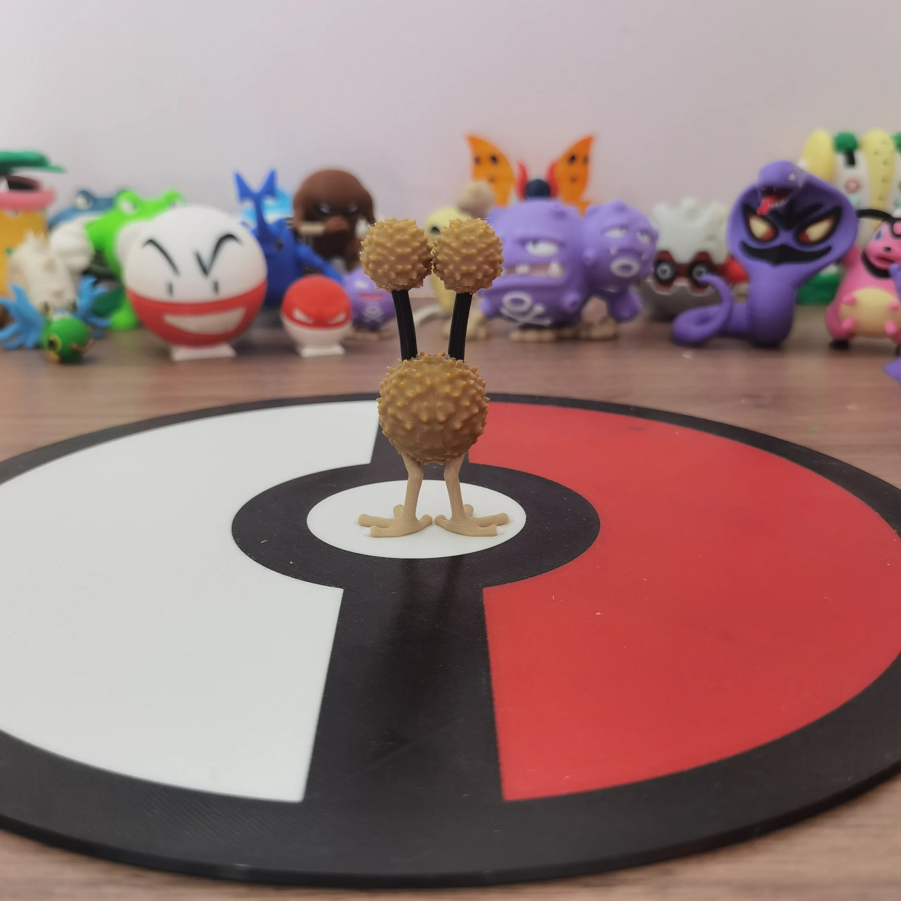 Pokemon Anime Figures Dodrio Doduo Proportion World 1:20 Diy 3d Printing Kawaii Cartoon Character Desktop Model Kids Toys Gifts