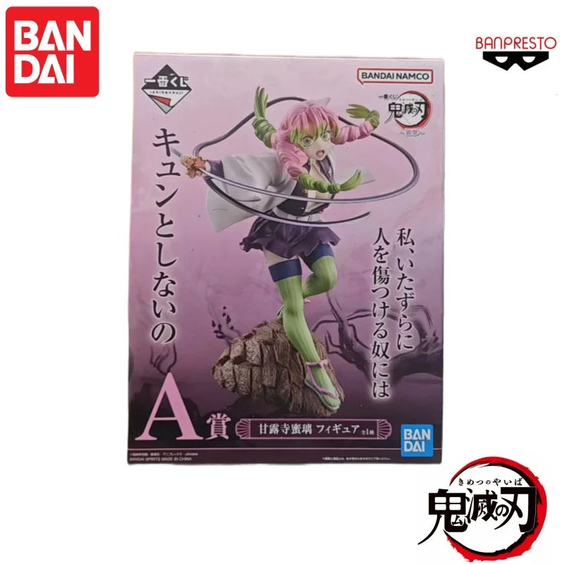 In Stock Original Bandai Banpresto Demon Slayer A Series of Rewards Attack Kanroji Mitsuri A Reward Prizes Garage Kit
