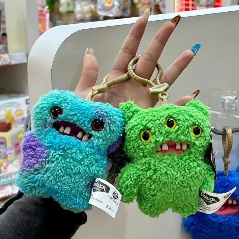 Fuggler Funny Ugly Monster New Misfits Baby Fugg Cute Plush Toy Backpack Pendant Keychain Pendant Collectible Gifts