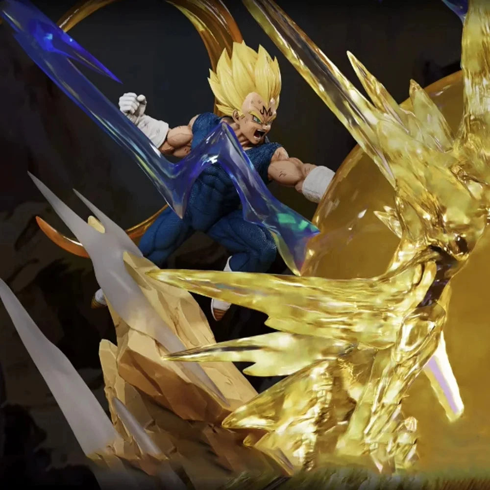 Dragon Ball Figure Goku Vs Vegeta Sky Top Wcf Figure Anime Gk Pvc Goku Battle Vegeta  Anime Action Figurine Model Doll Toys Gift