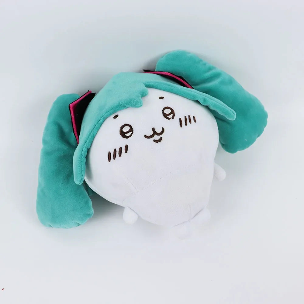 Cartoon Fit Hatsune Plush Doll Chiikawa Kawaii Toy USAgi Co-branded Doll Plush Toy Cute Bag Pendant Girls Holiday Gift