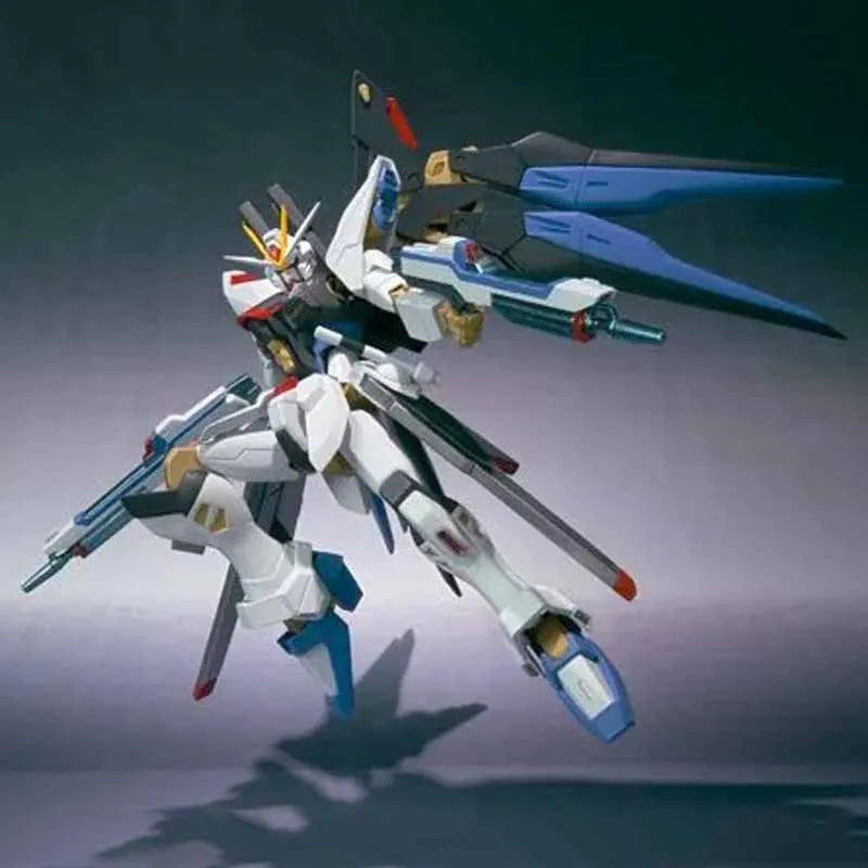 Bandai Original MODEL KIT ROBOT SPIRITS FREEDOM GUNDAM Action Figure Model Toys Gifts For boys Collectible Foam box sends