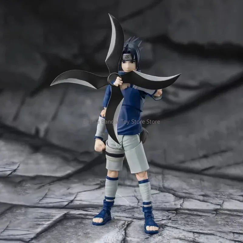 NARUTO S.H.Figuarts SASUKE Ninja Prodigy of  the Uchiha Clan Bloodline Anime Action Figure Toys Model Toy Gifts