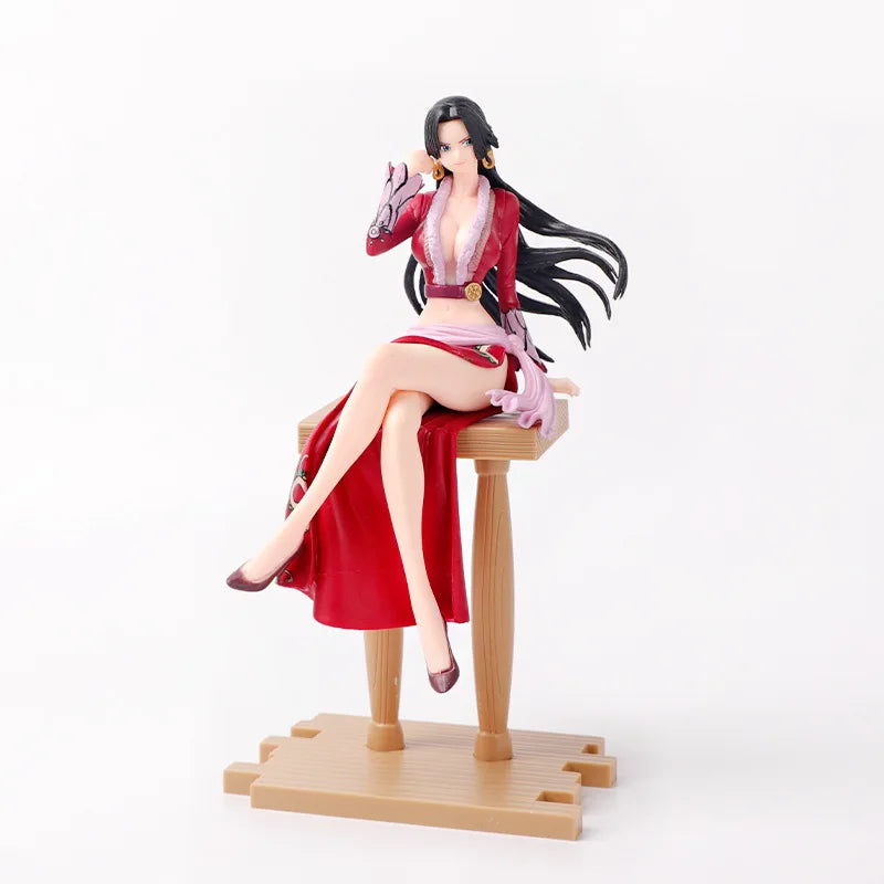 Anime One Piece Nami Nefertari D Vivi Boa Hancock PVC Action Figures Statue Collectible Model Kids Toys Doll Desk Decorations