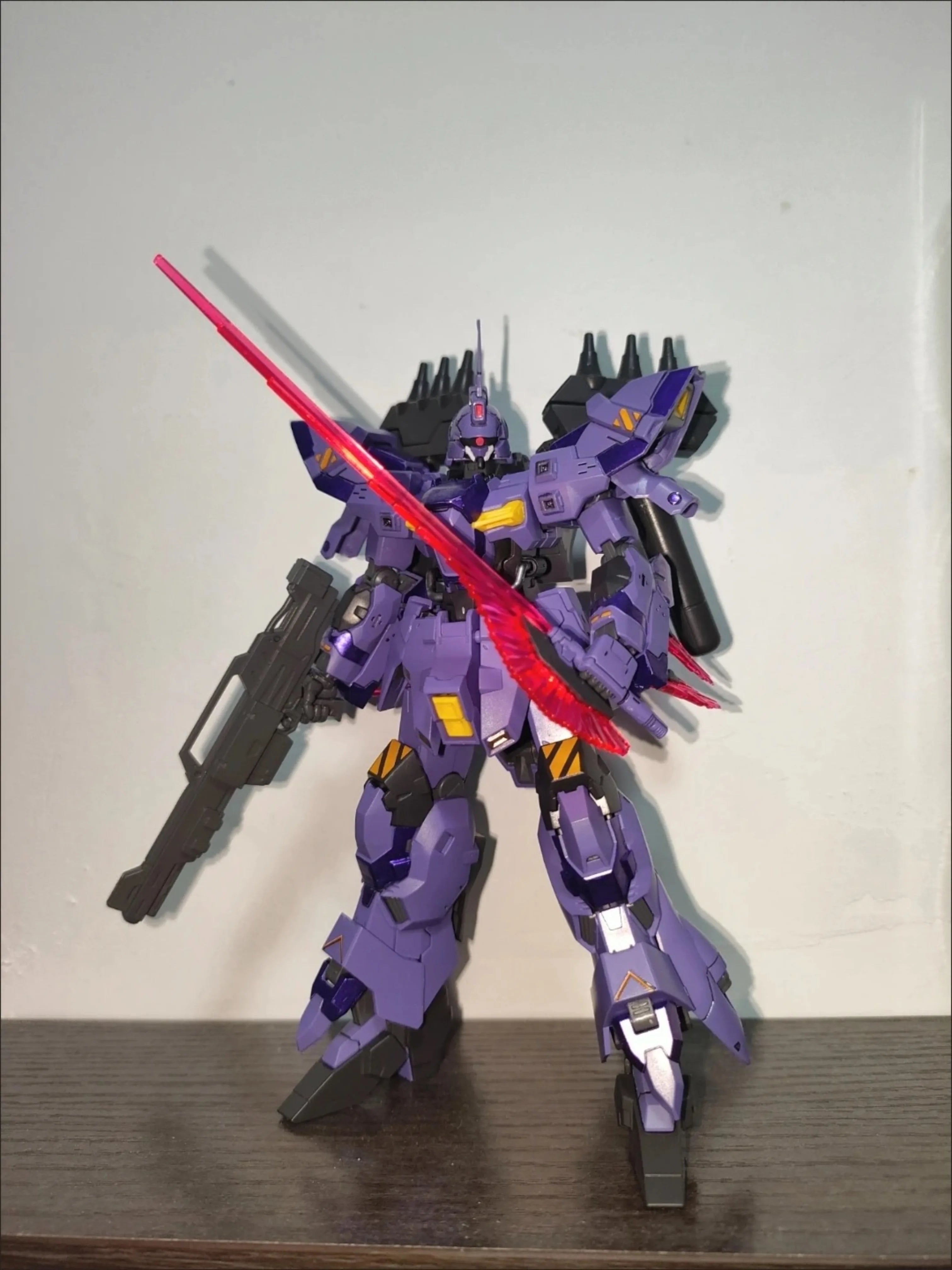 JUJIANG HG 1/144 AMS-123X Varguil Moon Fighter Action Figures Assembly Model Kit Anime Figure DIY Robot Toys Kids Birthday Gift