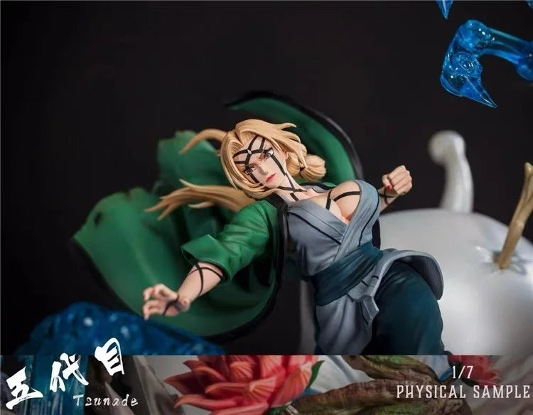 Clouds Studios Naruto Figurine Tsunade Fifth Hokage Statue Naruto Shippuden Anime Model GK Action Figure Collection Toy