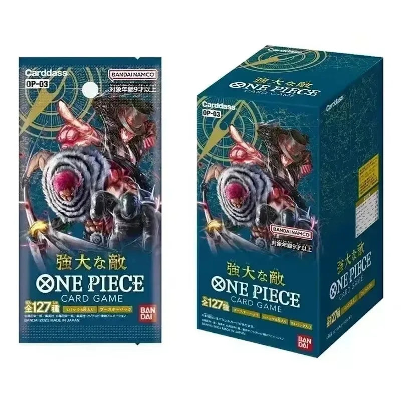 Newest Bandai Original Anime Booster Box One Piece OP09 OP10 OP11 EB02 Awakening of The New Era Tcg Collection Card Toy Gift