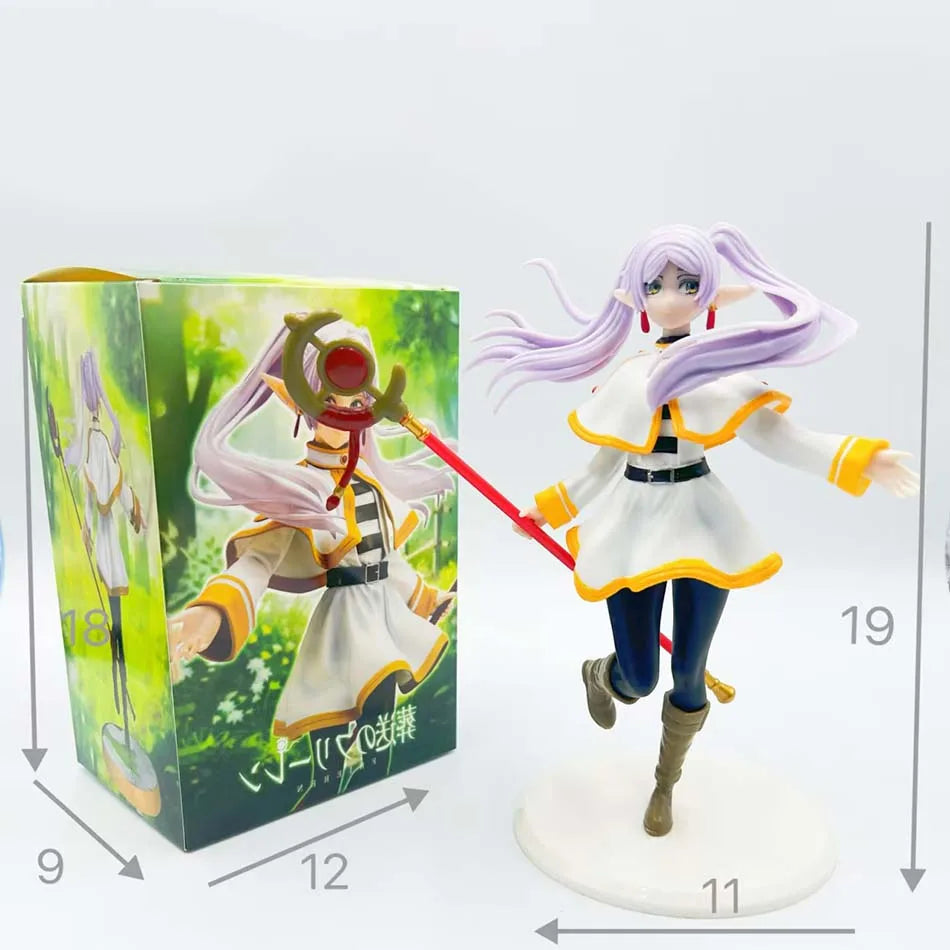 19cm Frieren: Beyond Journey's End Frieren Anime Girl Figure Frieren Action Figure Sousou no Frieren Figurine Model Doll Toys