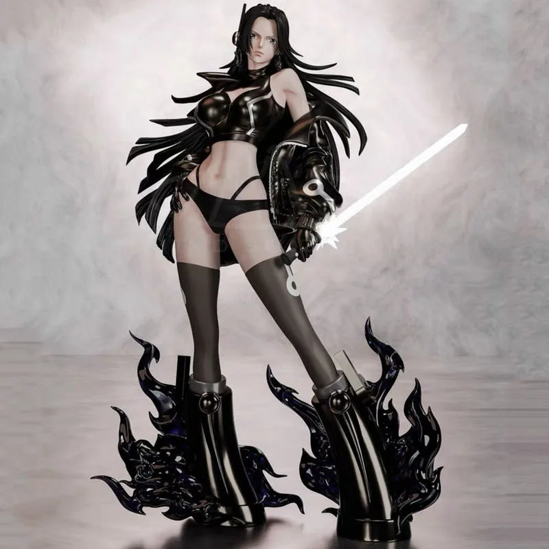 27cm One Piece Boa·Hancock Two Tone Fighting Gk Girl Ver Figure Pvc Anime Action Toy Game Collectible Model Doll Gifts