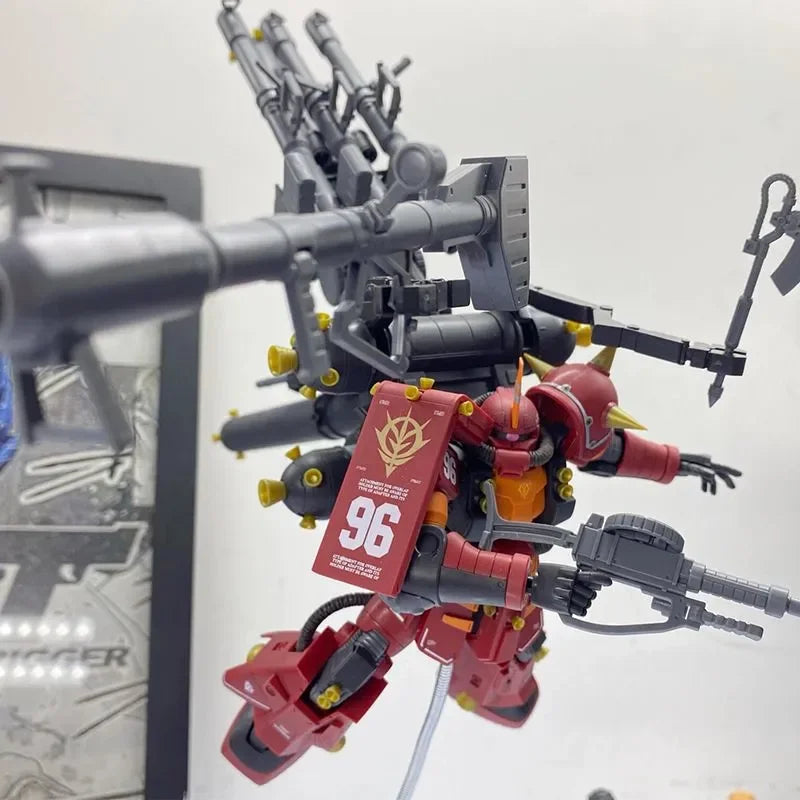 Psycho Zaku Thunder Universe Battlefront HG 1/144 Mech Assembly Model Kit Action Figures Desktop Decoration Gift Collectible