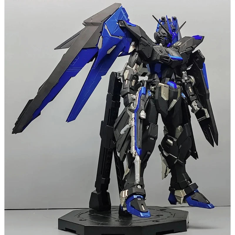 Bandai Gunpla BD15-02S Blue Black Z-Type Gundam Model Kit with Wing Equipment for Speed Hunters Collectible Action Figures