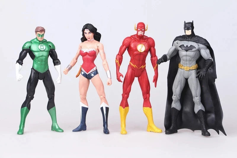 Justice League Batman V Superman Action Figure  Superman Batman Wonder Woman The Flash Green Lantern DC Collectible Toy Gifts
