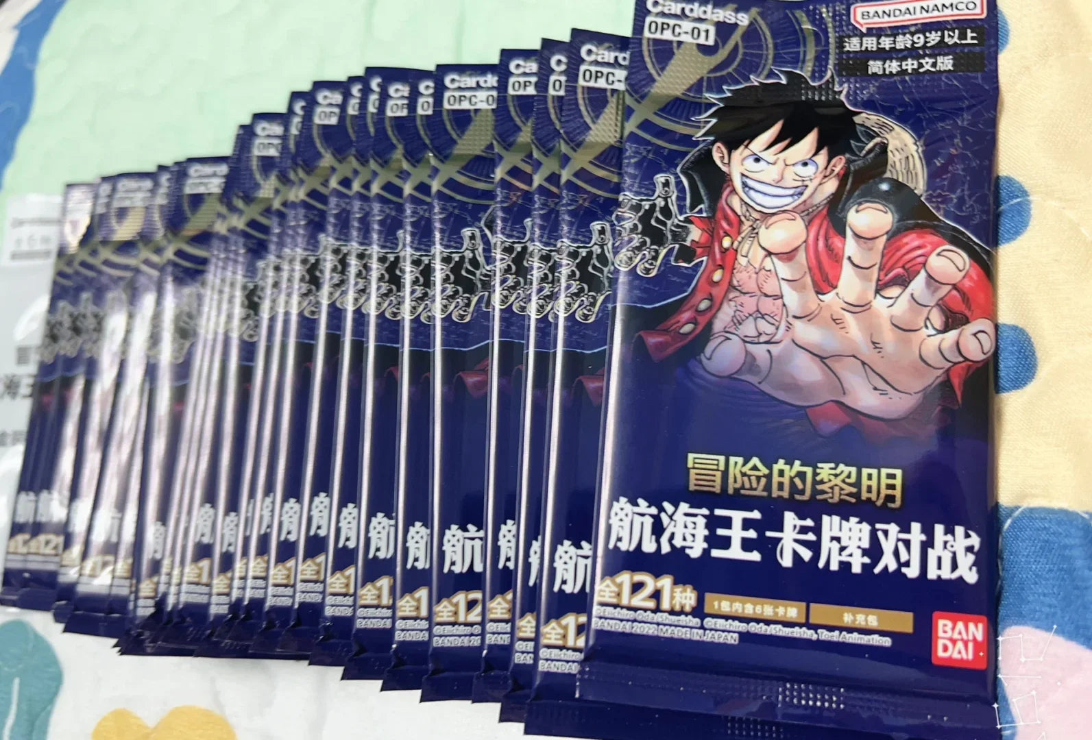 Anime TCG Original One Piece Game Chinese Card OPC-01 ONE PIECE：Top Battle Trading card game Children's Collection Toys