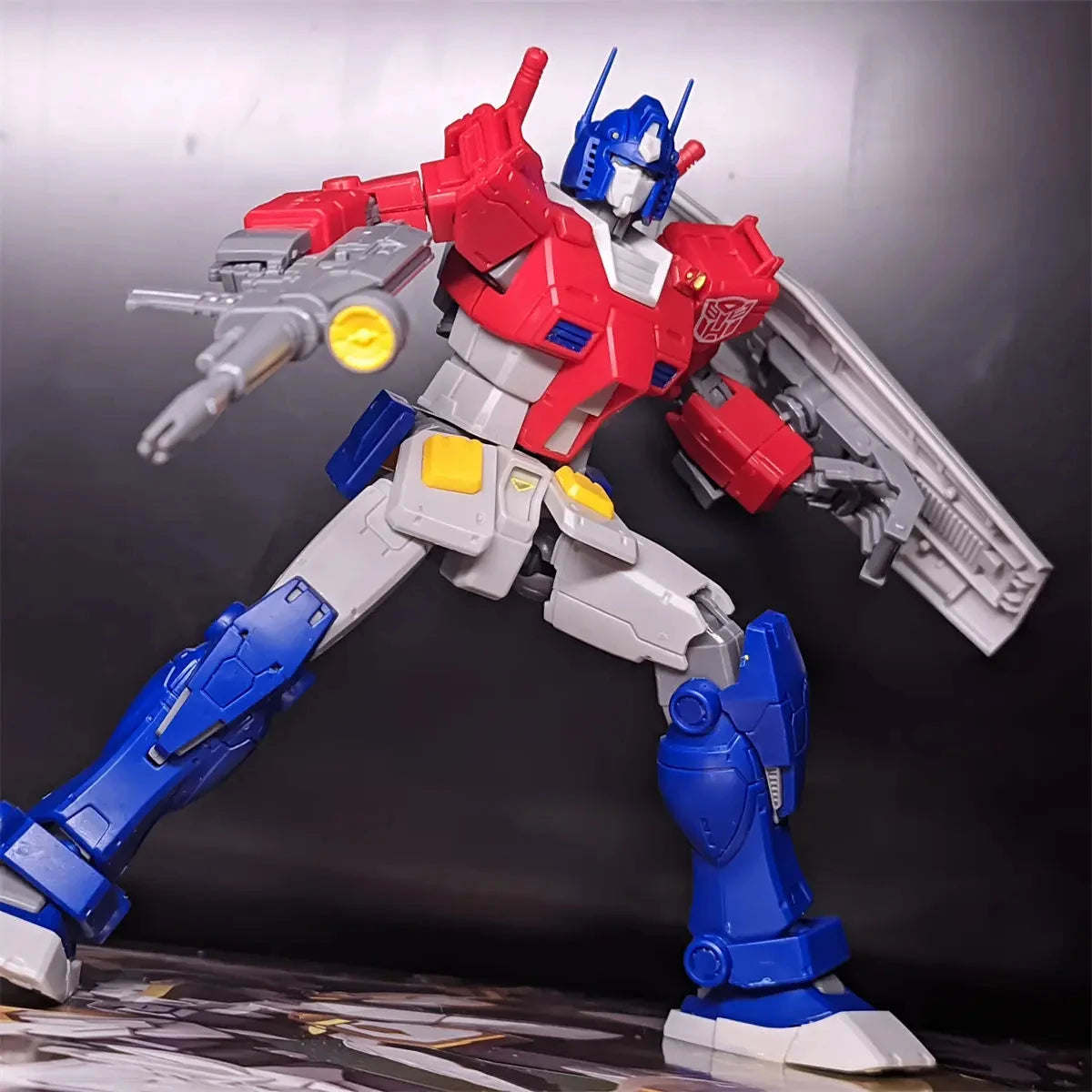 012 Model Hg 1/144 Rx-78 Optimus Color Assembly Model Movable Joints Action Figure Mecha Robot Plastic Model Christmas Toy Gifts