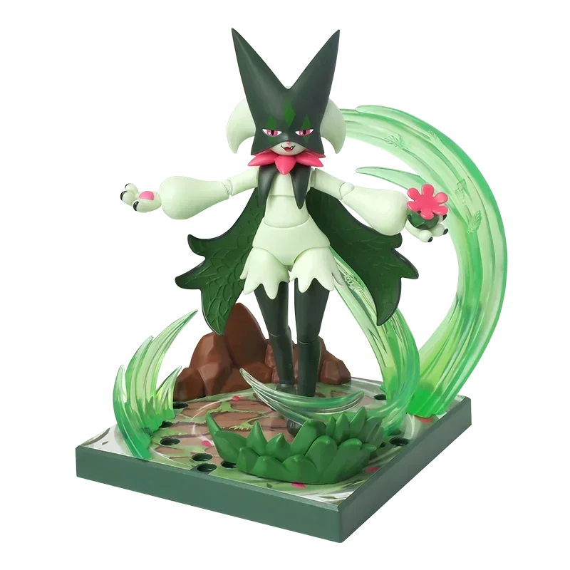 Pokémon Building Blocks Charizard Ceruledge Meowscarada Greninja Assembled Movable Model Ornament Toy Collection Gift