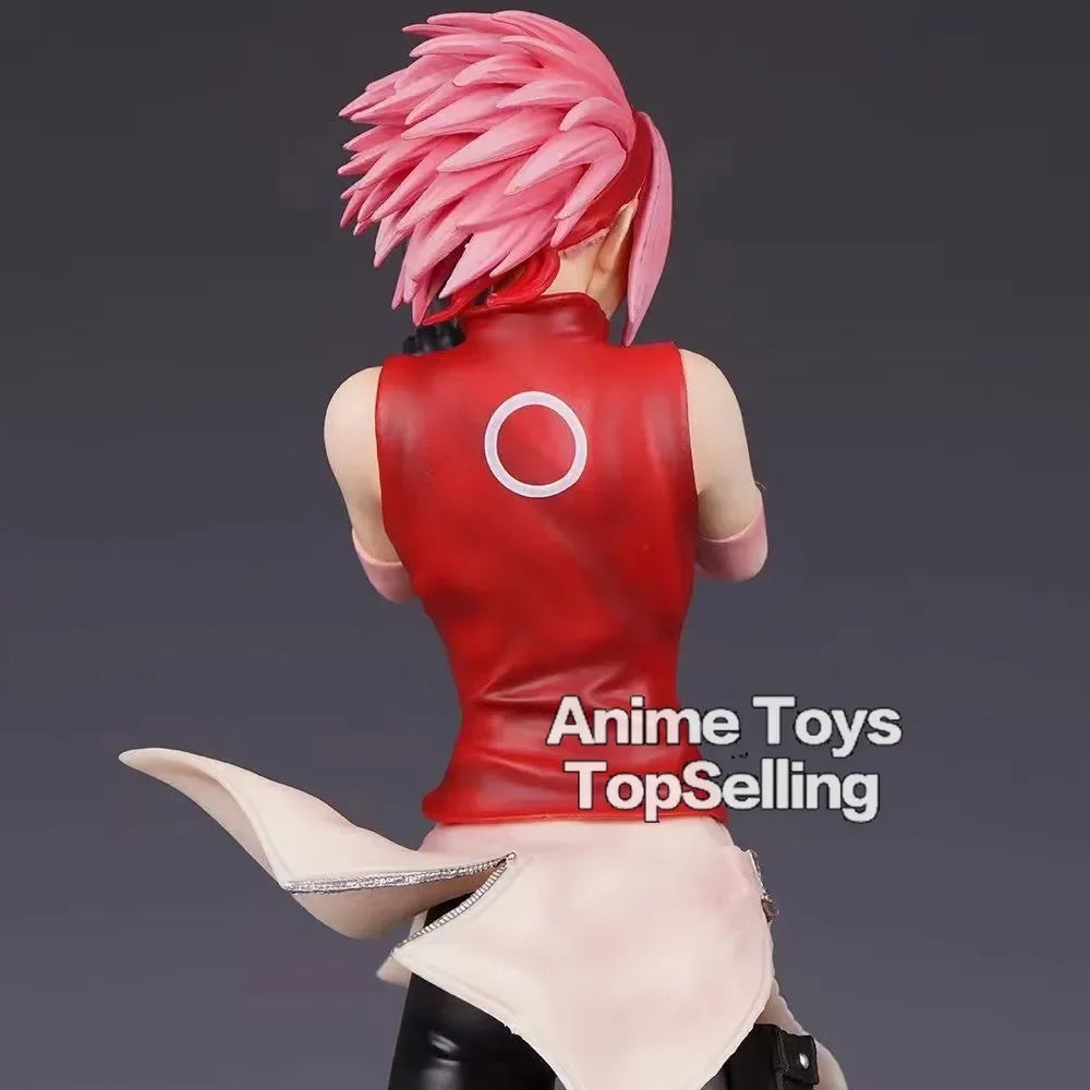 27.5cm NARUTO Figurine Haruno Sakura Figure PVC Hinata Statue Model Collectible Toys Gifts